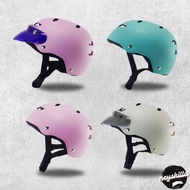 PROMO Helm Sepeda Listrik Terbaru Wanita Dewasa Warna pastel