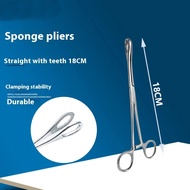 Sponge forceps gynecologic oval forceps ring forceps cervical forceps cupping tongs straight elbow s