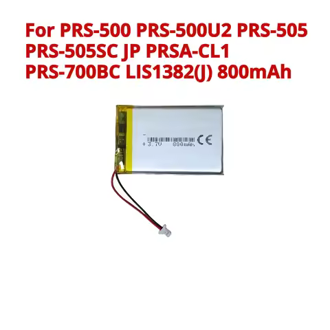 For Sony Portable Reader PRS-500 PRS-500U2 PRS-505 PRS-505SC JP PRSA-CL1 PRS-700BC LIS1382(J) 800mAh