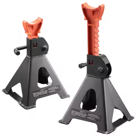 SucceBuy Jack Stands 3 Ton/6 Ton Capacity Heavy Duty Steel Jack Auto Stands with Locking for Lifting