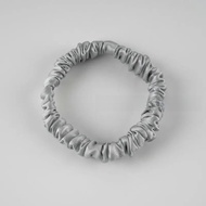 19 Momme Nhỏ 1Cm Thun Lụa Dây Buộc Tóc Nữ Phụ Kiện Thời Trang Dâu Tằm Lụa Mũ Trùm Đầu Tóc Tóc Dây