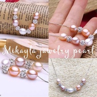 Lombok pearl necklace|Genuine pearl necklace|Freshwater pearl necklace|Pearl necklace
