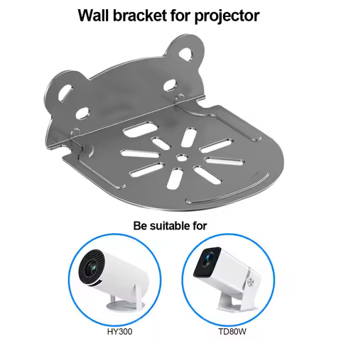 Multipurpose Beam Projector Stand Wall Mount Projector Stand Metal Bracket Compatible with HY300 TD8