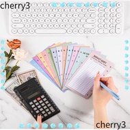 CHERRY 48PCS Cash Envelopes, 30 Days Save Eave Money Cost Saving Card, Practical 52 Weeks Save Chall