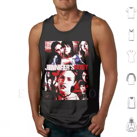 Jennifer's Body Tank Tops Vest Cotton Jennifers Megan Fox Amanda Seyfried Horror Cody Johnny Simmons