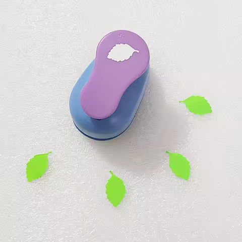 33mm FOLIAGE shape Craft Hole Punch Photo Frame Greeting Card leaves DIY Tools Leaf Design Paper and