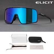 ELICIT Sports Sunglasses HD Photochromic Lens UV Protection Anti Glare for Outdoor Running Cycling F