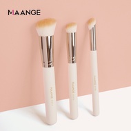 MAANGE 3pcs Professional makeup brushes set white gold include foundation brush &amp; concealer brush &amp; finger concealer brush