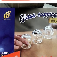 12-cup glass cupping tube - fire cupping