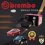 BREMBO FRONT BRAKE PAD PEUGEOT 308, 3008, 308 TURBO, 408 (P61076)