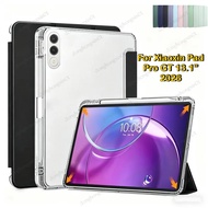 For Lenovo Idea Tab Pro Gen 2 2026 TB390FU with Pencil Holder Clear TPU Back Case for Xiaoxin Pad Pr