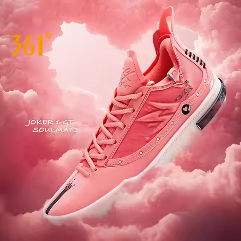361 Degrees Joker 1 GT Men Basketball Shoes New Breathable Shock-Absorbing Anti-slip Wear-resistant 