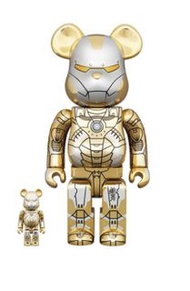 Bearbrick Ironman 2.0空山基 400%+100% 全新靚盒