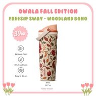 [Authentic from US] Owala 30oz FreeSip Sway in Woodland Boho - Owala Fall Edition
