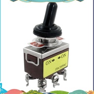 AC 250V 15A on/on 2 Position DPDT Toggle Switch with Waterproof Boot