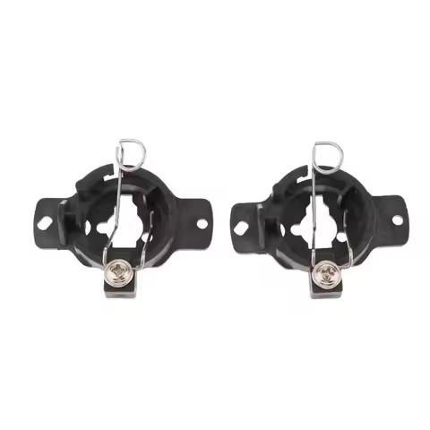 XA6H 2Pcs Car H1 Headlight Bulb Holder Replacement Light Bulb Base Socket Holder for S320 Auto Acces