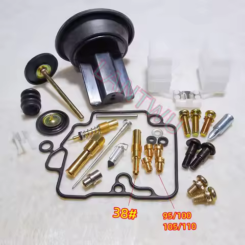 Taiwan version KT CVK30 scooter with accelerator pump carburetor repair kit with 4MM thread main noz