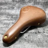 【Shop the Look】 G09 Cycling Saddle Mountain Road Bike Vintage Retro Brown Pu Spring Cushion