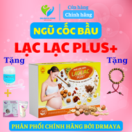 [QUÀ 30K] Ngũ cốc bầu Lạc Lạc Plus (Hộp/30 gói)-Không Đậu Nành Siêu Dưỡng Chất Gấp Đôi Canxi bổ sung