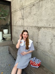 MM 438 Be happy denim dress