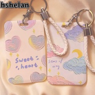 HSHELAN Credit Card Holders, Plastic Business Card Holder, Cute ID Card Sleeve Child