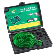 CARBIDE DRILL BITS 16PCS HOLE SAW SET