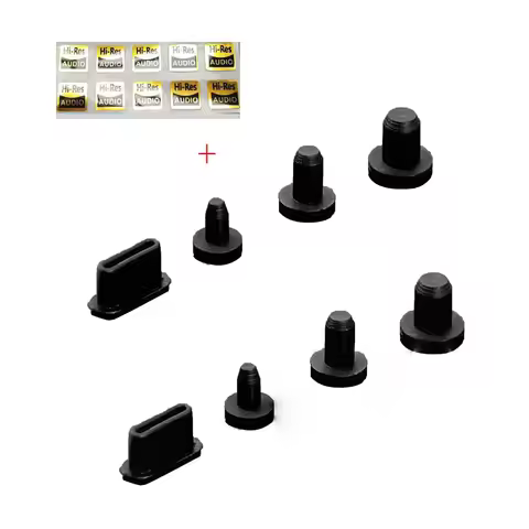 2Sets Dust Plug for FiiO M11 Plus M11S / M11 Pro / M15S / M15 / M9 / X5 III / X7 / Shanling M6 Pro 4