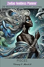 Pisces Zodiac Goddess Planner 29 Month Yearly Planner: August 2025-December 2027, Women’s Empowermen