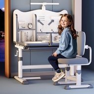 2025[SG local stock]Study Table Ergonomic Children's Study Table Degree Adjustable Student Study Tab