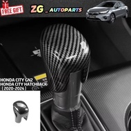 HONDA CITY GN2 HATCHBACK GN5 2020-2024 GEAR KNOB COVER CARBON