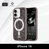 Bling & Co สี Dark Grey เคส iPhone 17 Air 14 15 16 Plus Pro Max รองรับ MagSafe Sparking premium case