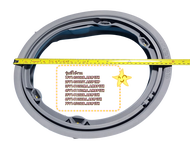 อะไหล่ของแท้/ขอบยางเครื่องฝาหน้า LG(แอลจี) /MDS66651628/อะไหล่เครื่องซักผ้า LG (Gasket LG)หลายรุ่น