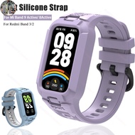 NC Silicone Strap For Xiaomi Mi Smart Band 9 8 Active Case Sports Band Smartwatch Replacement Strap 