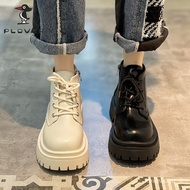 KY-DPLOVERWoodpecker Dr. Martens Boots Children Spring and Autumn2023New British Style French Popular Short Boots Single