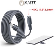 MAYIT Extension Adapter Cable, DC Male To Female 0.5-20M DC Power Extension Cabel, Safty DC5521 Copp