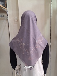 Share: Dauky MELBOURNE FLORAL SCARF Hijab segiempat motif terbaru dauky scarf motif