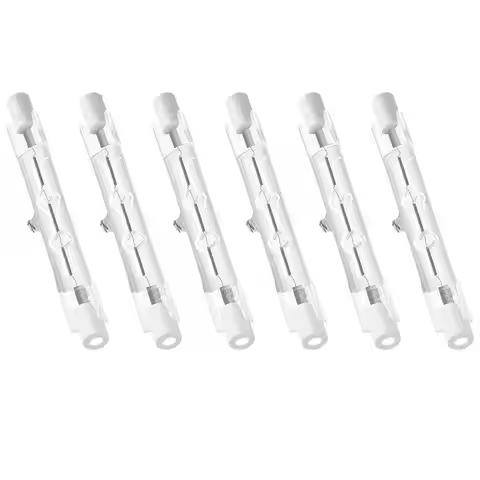 KYCOR-R7s Warm White 2800K 1800LM 230V 6Pcs Halogen Rod 78 Mm 100 W Dimmable Light Bulbs J78 R7s Flo