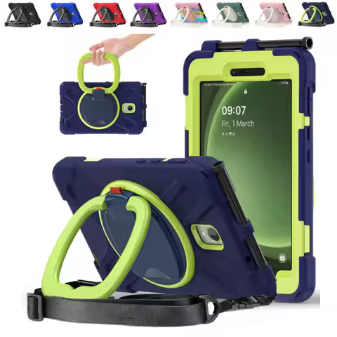 Heavy Duty Protective Case for Samsung Galaxy Tab Active5 SM-X300 Active3 T570 Active 5 3 8.0" Cover