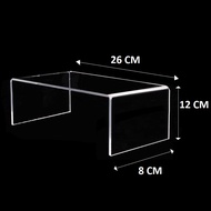 U-shaped shelf size 22x8x8cm 24x8x10cm 26x8x12cm, thickness 4mm 5mm