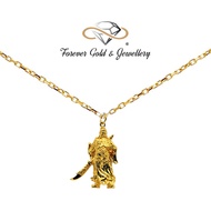 916 Gold God Of War 关羽 Pendant | Forever Gold &amp; Jewellery