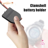 EUCALYTUSMY 1/2/5pcs CR2032  Cover Plastic Tool Parts 3V Battery Socket Holder