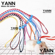 YANN Pet Cage Leash, 1.4m Nylon Pet Hamster Leash,  Adjustable Walking Leash Rat Mouse Hamster