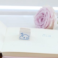 印章 20x15 天鵝船日期