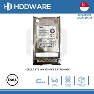 DELL 2.4TB 10K 12G SAS 2.5'' 512e HDD // 0F9NWJ // F9NWJ    // HDEBL40DAB51 // AL15SEB24EQY