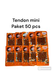 Paket 50 pcs Latiao Mini Tendon Snack Spicy Wulama