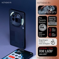 Nothing Phone (3a) Pro | 4-Camera System: 50MP Periscope OIS | Essential Space | Snapdragon 7s Gen 3