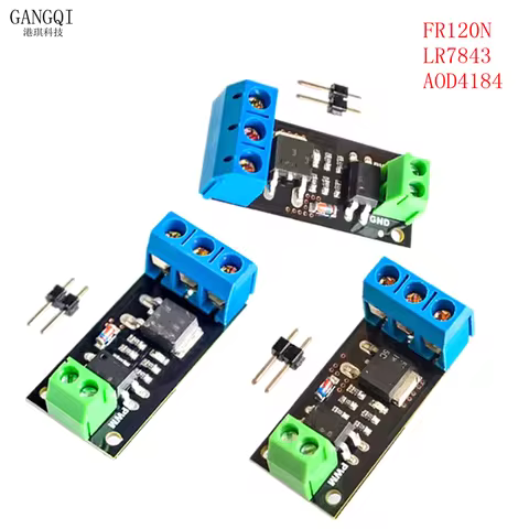 1PCS FR120N LR7843 AOD4184 D4184 Isolated MOSFET MOS Tube FET Module Replacement Relay 100V 9.4A 30V