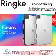 RINGKE Tablet Accessories IPAD PRO 11 2021-2018 CASE FUSION TRANSPARENT BACK COVER