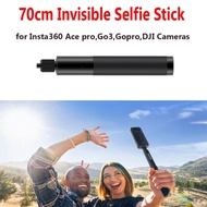 70cm Invisible Selfie Stick for Insta360 Ace pro Action Camera Accessories Extended Rod for Insta 360 X3 One X2 /RS Gopro 12 DJI