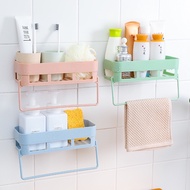 Rak Gantung Plastik Serbaguna Tempat Sabun Kamar Mandi Persegi